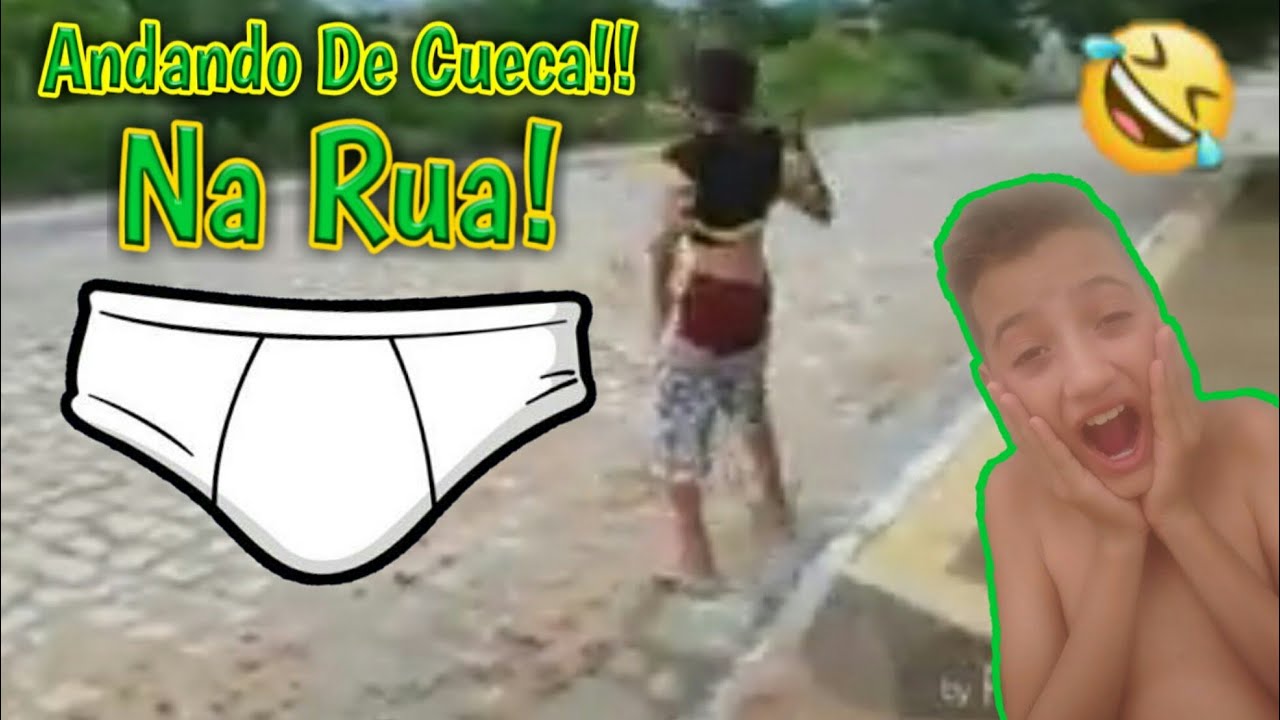 Desafio De Andar S De Cueca Youtube