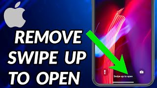 How To Remove Swipe Up To Open/unlock After Face Id On iPhone Resimi