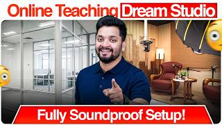 Soundproof Studio Setup | Aluminium Partition Soundproofing Setup!
