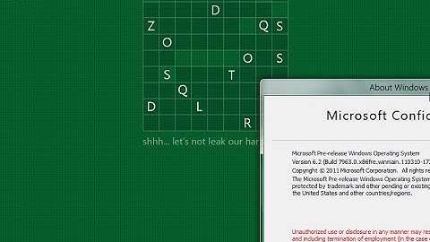 Installing Windows 8 build 7963