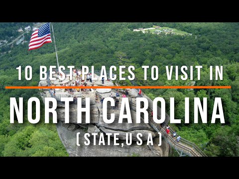 10 Best Places to Visit in North Carolina, USA | Travel Video | Travel Guide | SKY Travel
