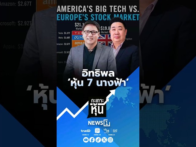 อิทธิพล ‘หุ้น 7 นางฟ้า’ (30/04/69) #news1 #ข่าววันนี้ #ข่าวดัง #กะเทาะหุ้น