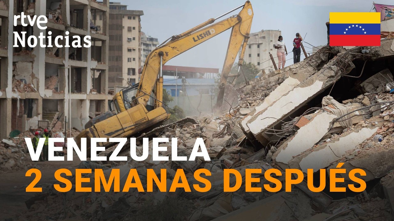 TERREMOTO VENEZUELA | El país se vuelca en la RECONSTRUCCIÓN y en las personas SIN HOGAR | RTVE