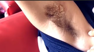 College Girl Armpit Waxing Underarm Wax Armpit Hair Remove