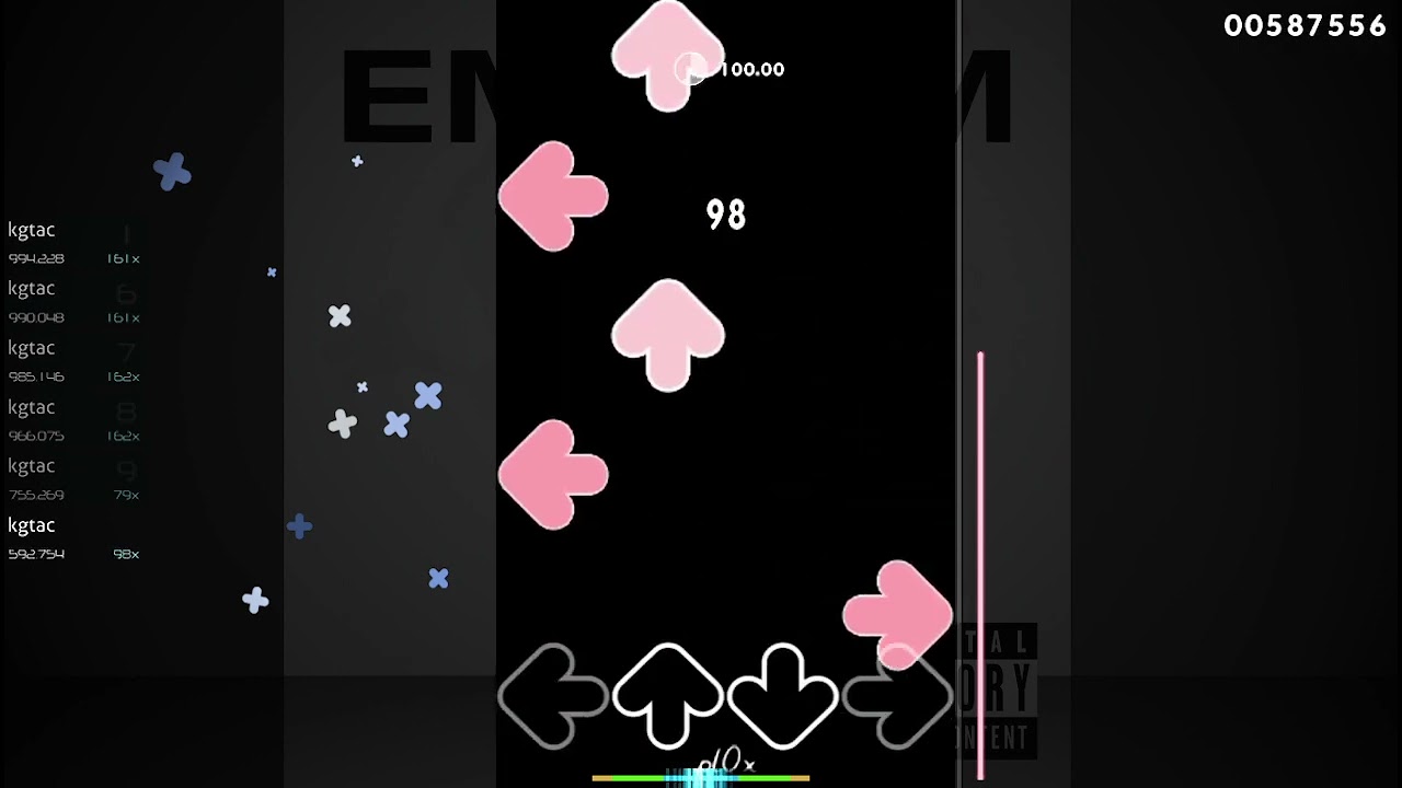 [Random map #1] Osu mania - Rap god but... [PFC]