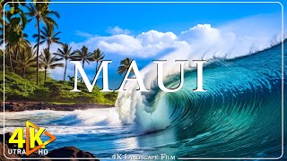 Maui 4K UHD - Scenic Relaxation Film With Calming Music - 4K Video Ultra HD