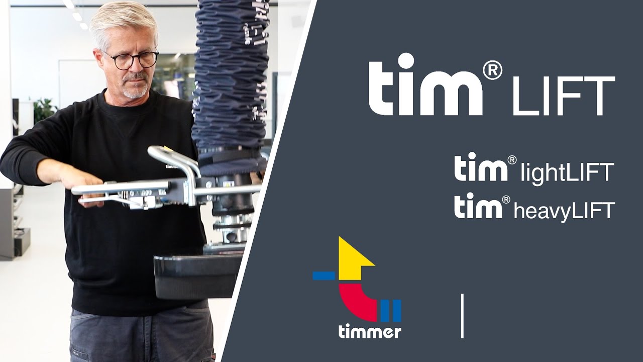 Der tim®LIFT Vakuum-Schlauchheber. Schweres heben leicht gemacht! Bis ...