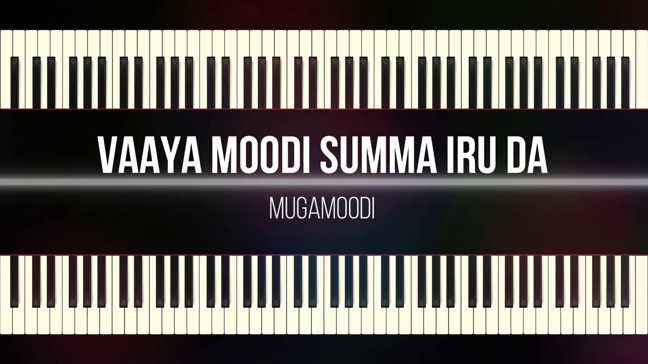 Vaaya Moodi Summa Iru Da   Mugamoodi  Instrumental Cover  Mysterix Plays