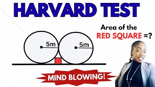 Many People Can’t Solve This Geometry Puzzle | Harvard Admission Test #geometrypuzzle #geometry