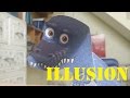 How make a Dinosaur illusion