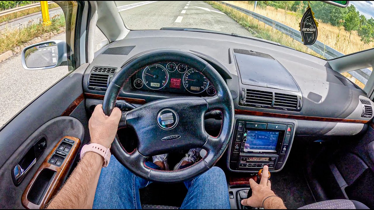 2003 Seat Alhambra | 1.9 TDI 115 hp | POV Test Drive