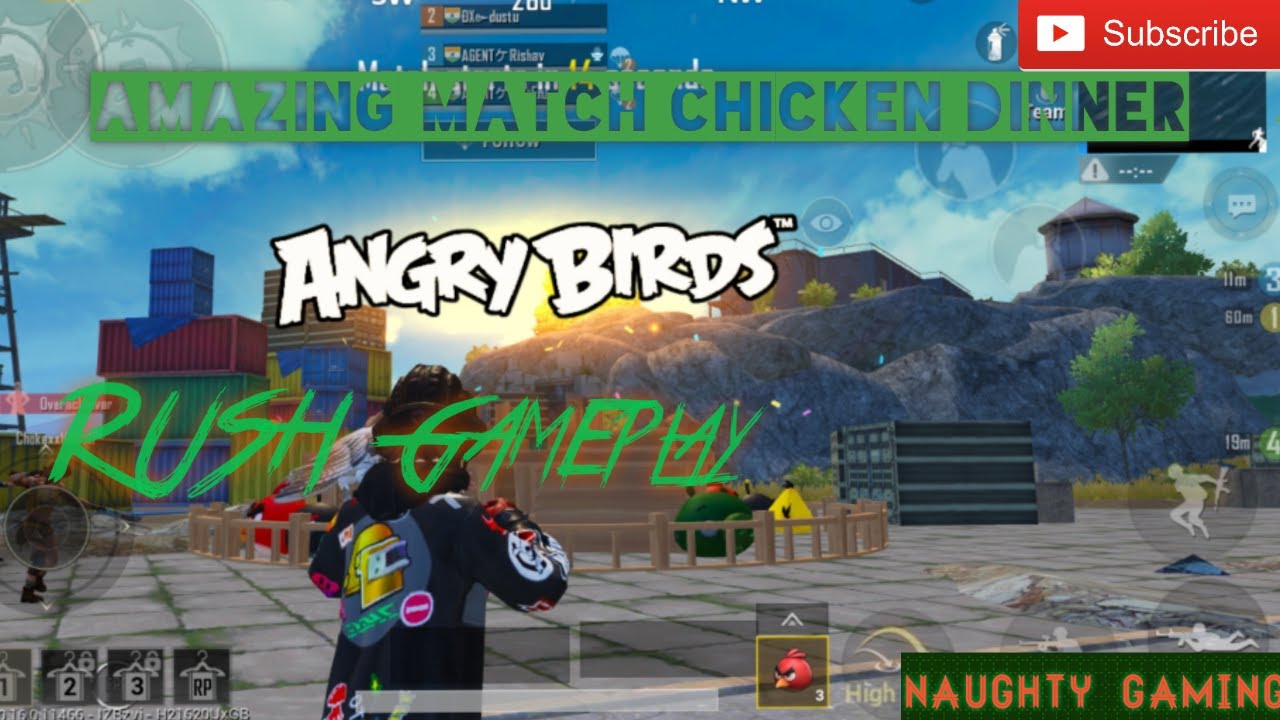 PUBG MOBILE || RUSHGAMEPLAY WITH AGENTS CLAN - YouTube