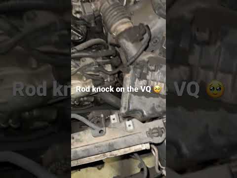 This is what rodknock on your vq sounds like #g37#vq#rodknock