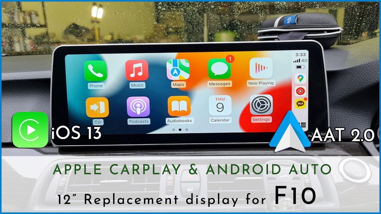 BMW F10 5 Series NBT iDrive - 12.3" Touch Android Display + Apple ...