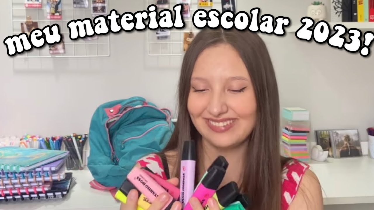 meu material escolar 2023!