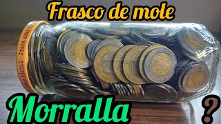 Como ahorrar monedas de la manera mas facil? reto de ahorro, alcancía de morralla.