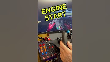 ENGINE START!!! #pxn #simracing #simulatore #game #assettocorsa#drive #controlpanel #buttonbox