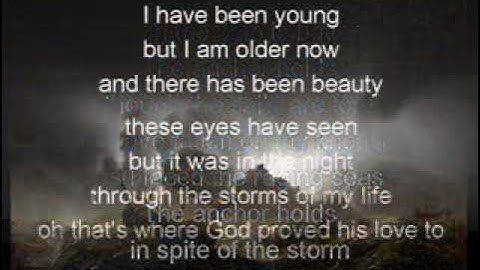 The Anchor Holds with lyrics Ray Boltz
