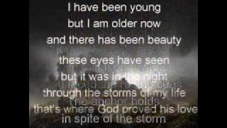 The Anchor Holds with lyrics Ray Boltz