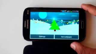 Christmas Paper Land HD Android live Wallpaper screenshot 4