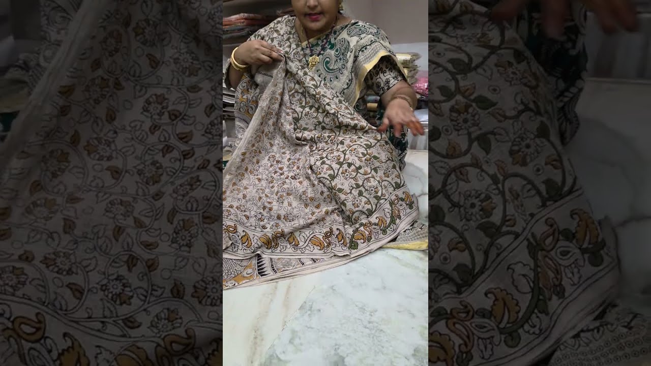 Latesttrending kalamkariKotazarisarees/ 7995211334