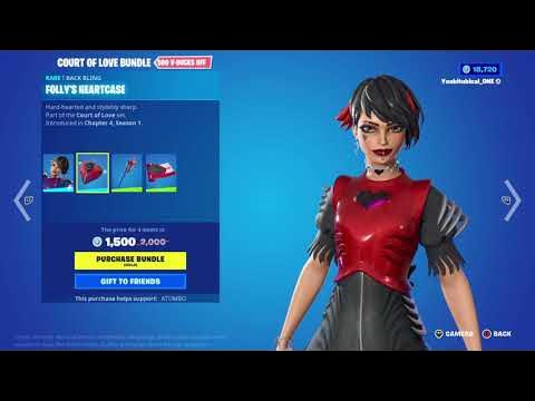 NEW* FOLLY SKIN BUNDLE! February 14th, 2023 Fortnite Item - YouTube