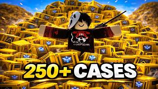 How i opened 250+ cases in sniper arena!!!(got insane items)🤩🤩 screenshot 4