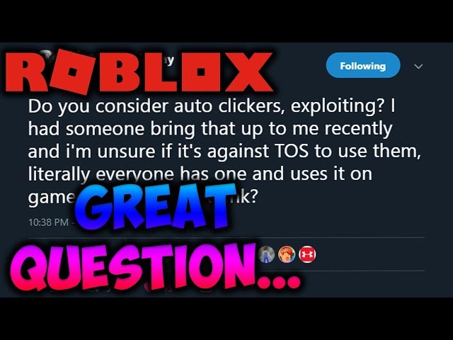Auto Clickers.. Is this true or false..? : r/roblox