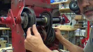 132. M/S. 16  troubleshooting the drivetrain on a Snapper rear engine rider