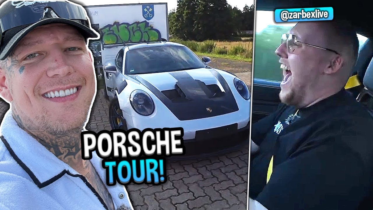 LIVE aus dem PORSCHE GT3 RS! 😱🏁 Buxtehude Tour mit @zarbexlive | MontanaBlack IRL