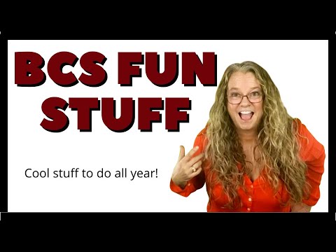 Favorite Bryan College Station Area Features by Month