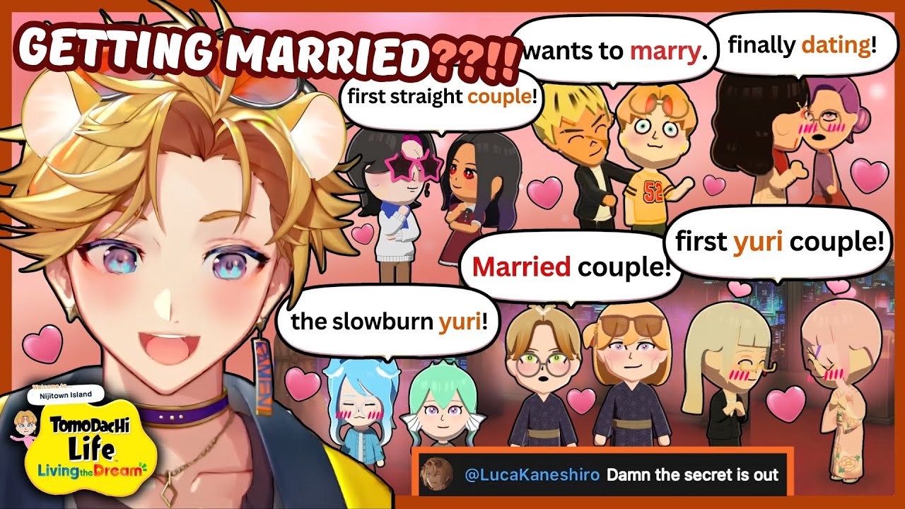 [TOMODACHI LIFE] DAY 5 : Weddings & Mutual Love Everywhere… Slow Burn & Unbreakable Couples