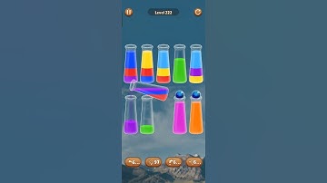 Color Water Sort Woody Puzzle Level 222