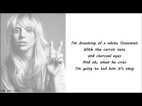lady dressed in white lyrics Gaga - Christmas upload-20230306