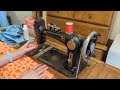 Treadle Sewing Machine Sews for the First Time in Over 30 Years