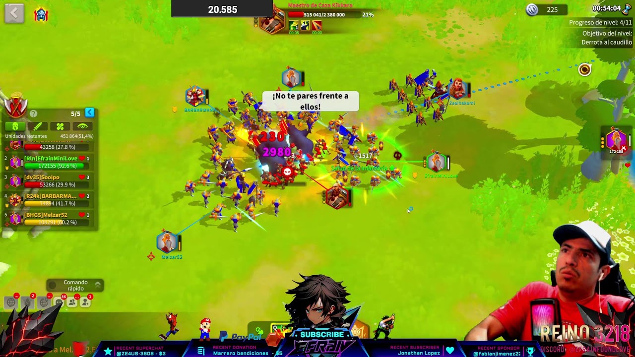 DOMINIO DE LA MISTICA, LEGION DE LAS SOMBRAS - RISE OF KINGDOMS