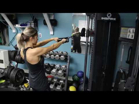 Double Handle Cable Face Pull