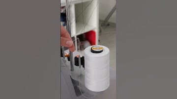 Fastest Way to Change Serger Thread (Step-by-Step) #sewing #sewinghacks