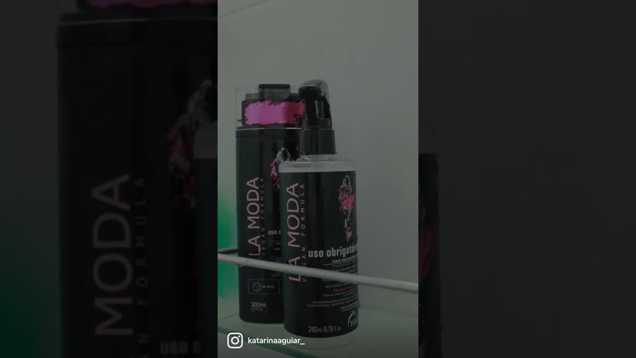 OS PRODUTOS QUE ESTÃO SALVANDO O MEU CABELO 😮 *La Moda Vegan