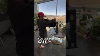 This is what a real office setup looks like.Two 24" 4K screens. One case. #BaseCase