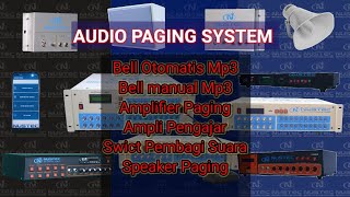 Audio Paging System Nustec