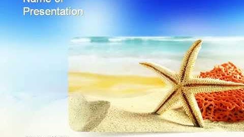 Summer Theme PowerPoint Template