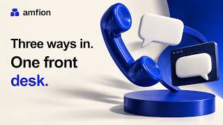 Amfion: One AI Front Desk for Phone, Text & Chat screenshot 2