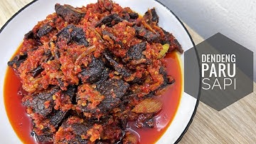 RESEP DENDENG PARU SAPI || Ala-Ala Rumah Makan Padang !!