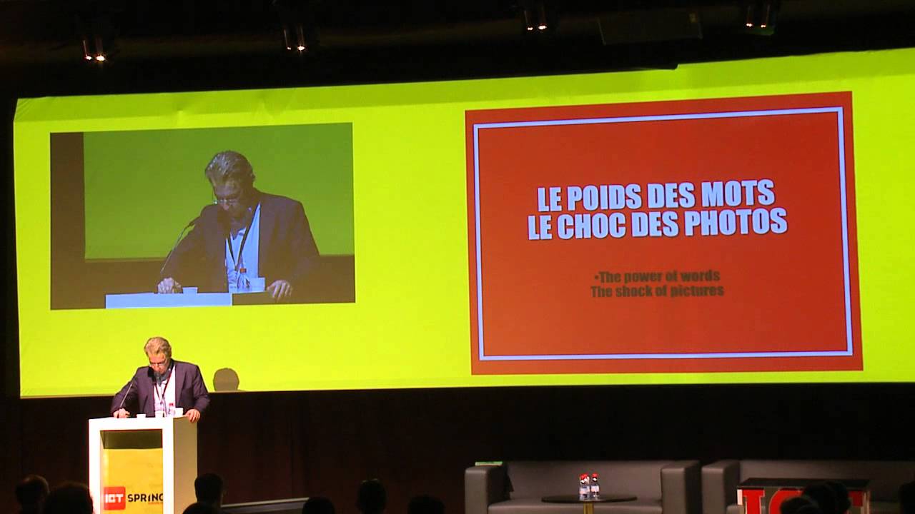 Olivier Royant, Paris Match - ICT Spring Europe 2013