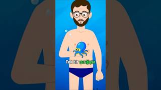 Tek Isırıkla 26 Kişiyi Öldürüyor! 🐙🚨  #paylasnevarsa #ahtapot #zehir #ilginç #bilim #shorts