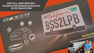 Rydeen Blind Spot Detection System BSS2LPB - Install and Review