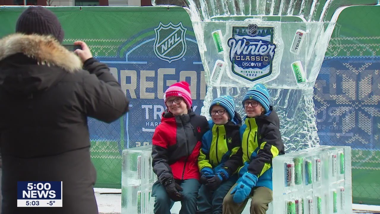 Wild fans brave temperatures at Winter Classic: 'This is Minnesota