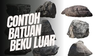 7 Contoh Batuan Beku Luar dan Fungsinya