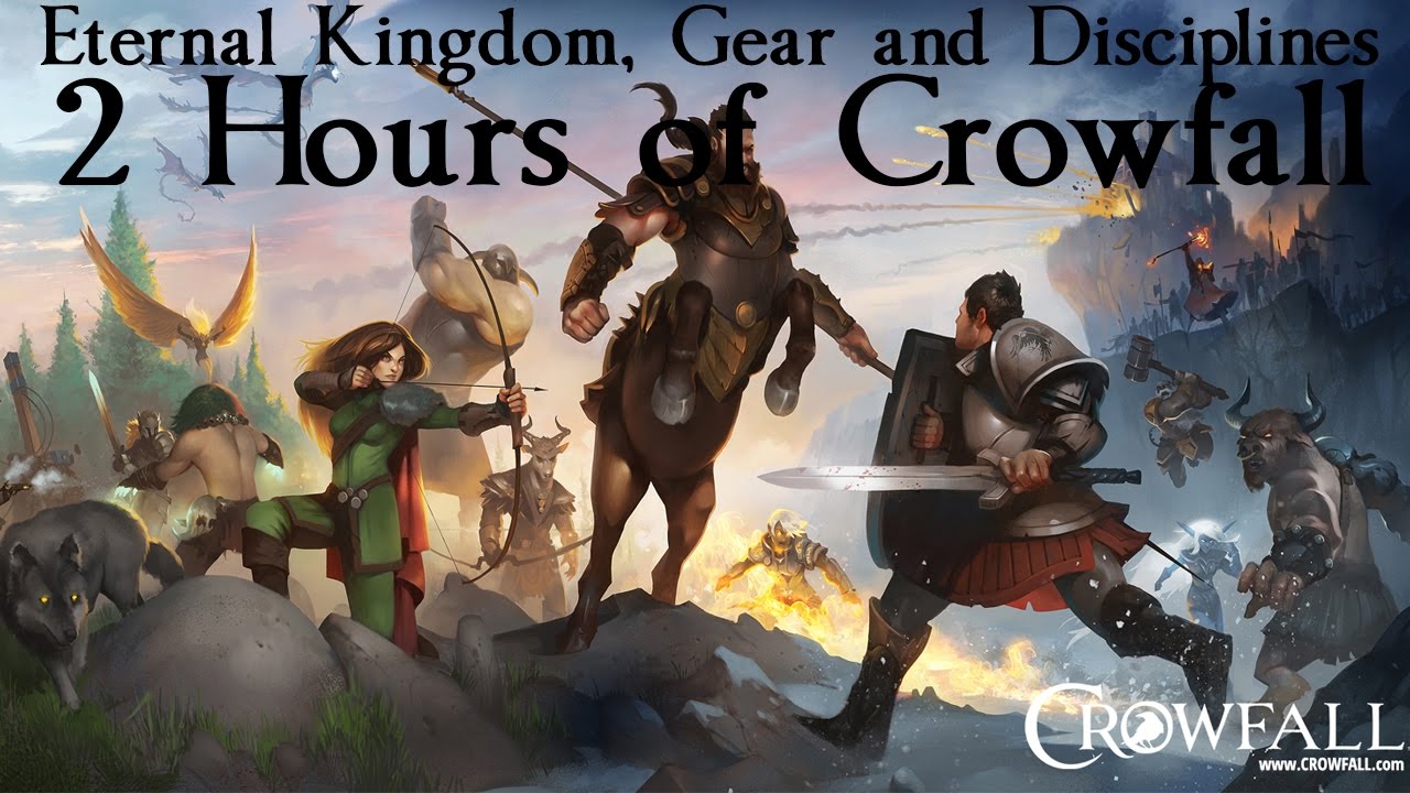 2 Hours of Crowfall EK, New Gear, Disciplines!(HYPE)